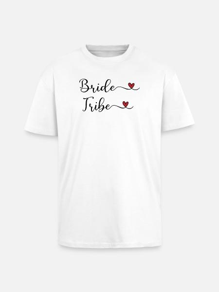 Bride Tribe - Unisex Oversized Heavyweight T-shirt - white