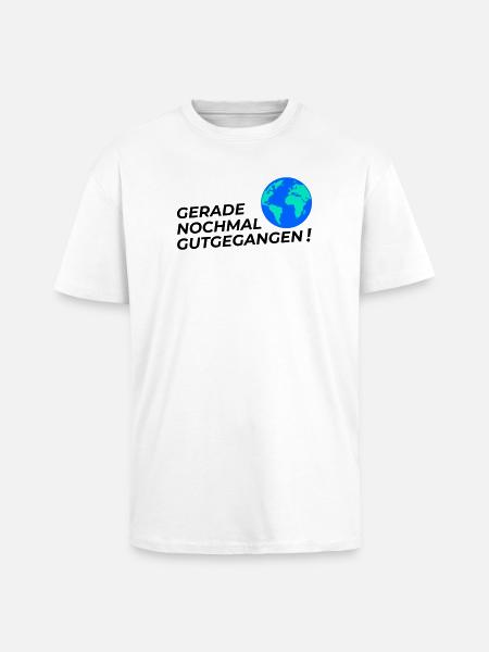 Went well again - Unisex Oversized Heavyweight T-shirt - white