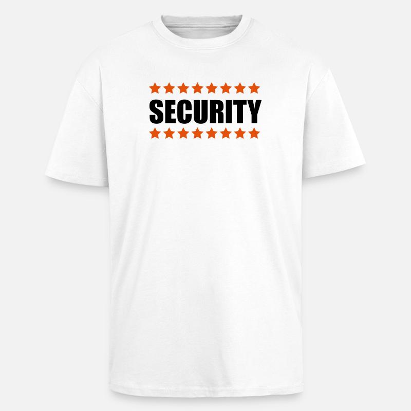 Security - Unisex Oversized Heavyweight T-shirt - white