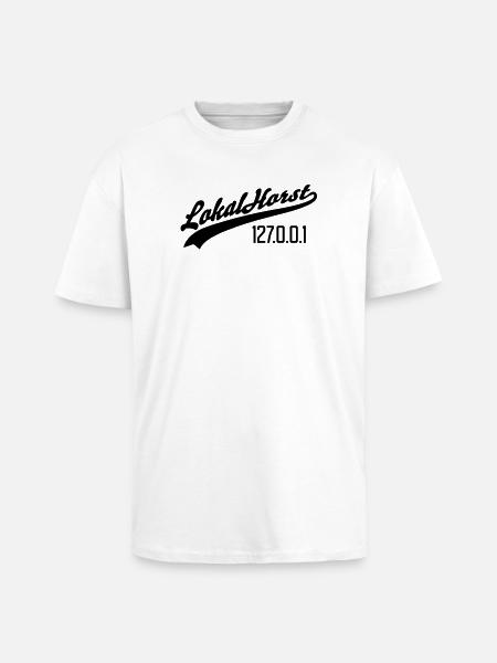 Lokal Horst - Oversized Heavyweight Unisex T-Shirt - Weiß