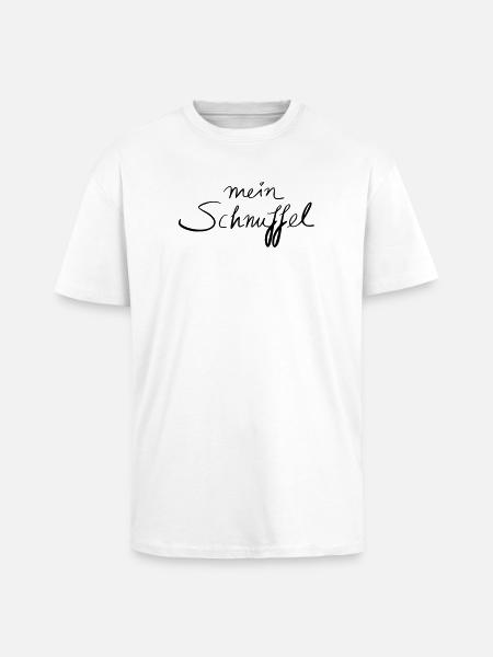 mein Schnuffel - Oversized Heavyweight Unisex T-Shirt - Weiß