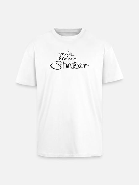 mein kleiner Stinker - Oversized Heavyweight Unisex T-Shirt - Weiß