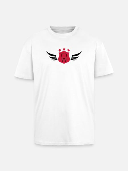 Dentist / Zahnarzt / Dentiste - Unisex Oversized Heavyweight T-shirt - white