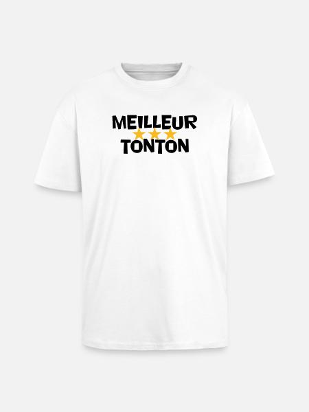 Best Uncle - Unisex Oversized Heavyweight T-shirt - white