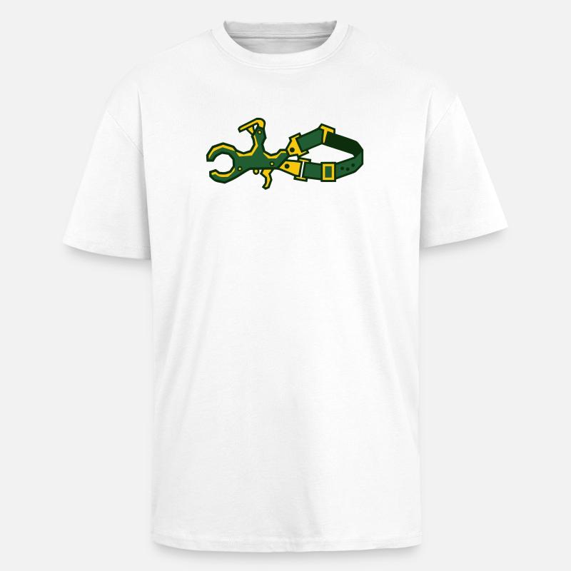 Release Archery Compound Bow Shooter - Unisex Oversized Heavyweight T-shirt - white