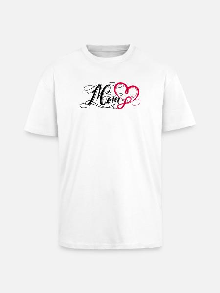 Mom Mama Mother's Day - Unisex Oversized Heavyweight T-shirt - white