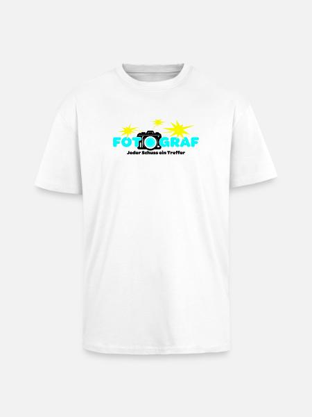 Fotograf Fotografin Fotokamera - Oversized Heavyweight Unisex T-Shirt - Weiß