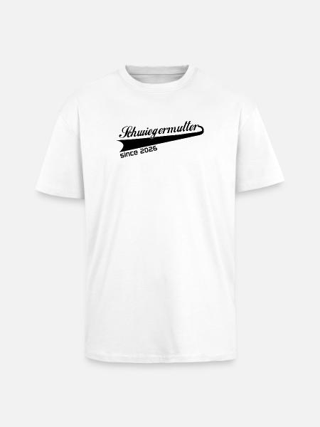 schwiegermutter 2026, beste schwiegermutter ever - Oversized Heavyweight Unisex T-Shirt - Weiß