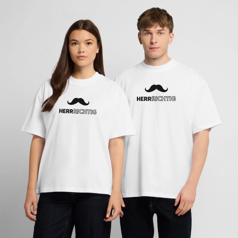 Ich bin der Mann Oversized Heavyweight Unisex T-Shirt