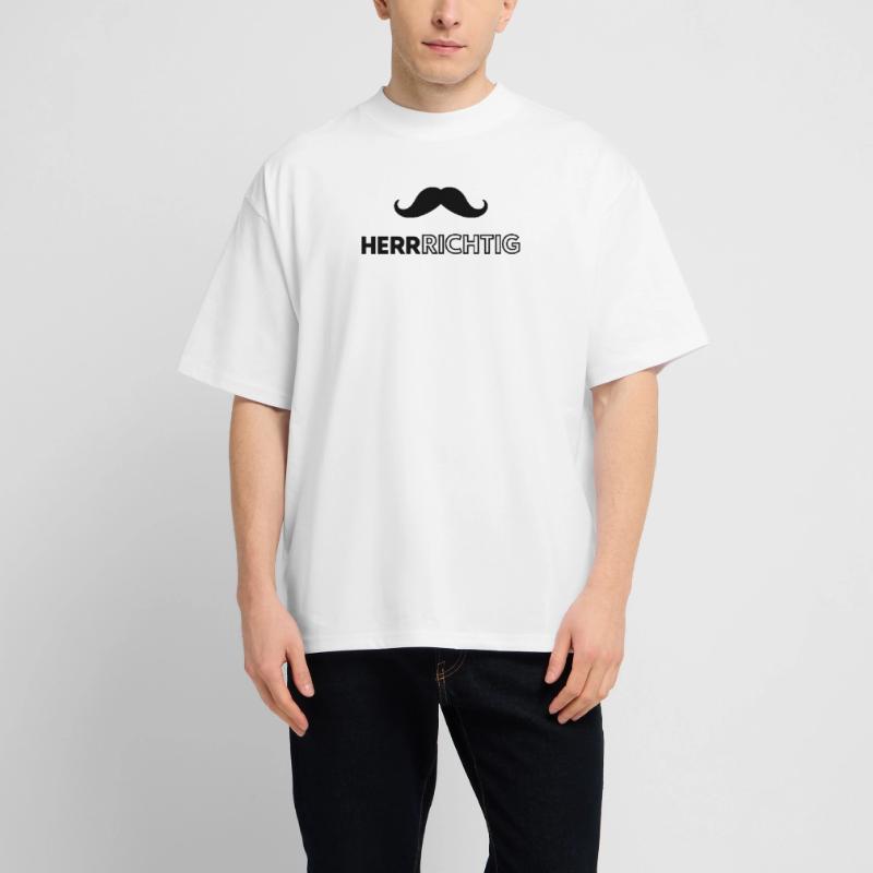 Ich bin der Mann Oversized Heavyweight Unisex T-Shirt