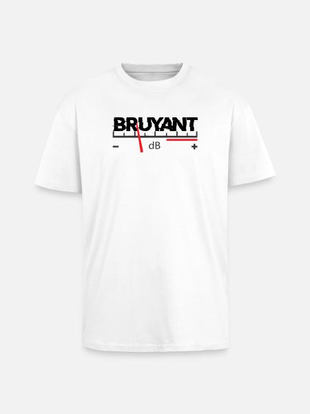 Bruyant - T-shirt unisexe oversize épais - blanc