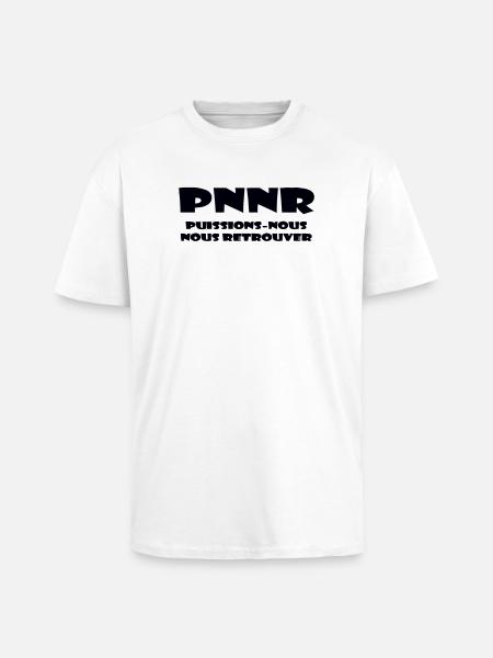 Design Graphique Abstrait - T-shirt unisexe oversize épais - blanc
