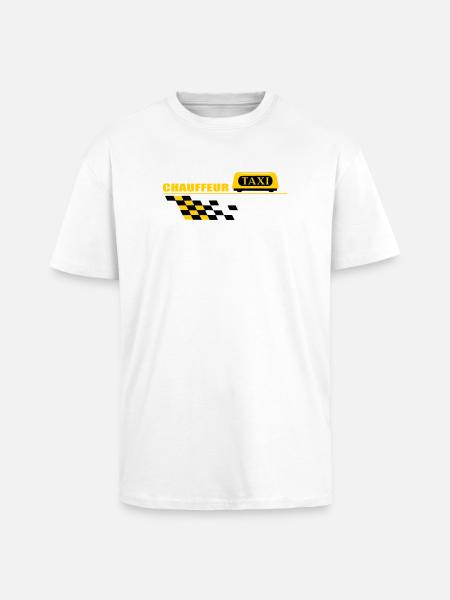 Taxi driver - Unisex Oversized Heavyweight T-shirt - white