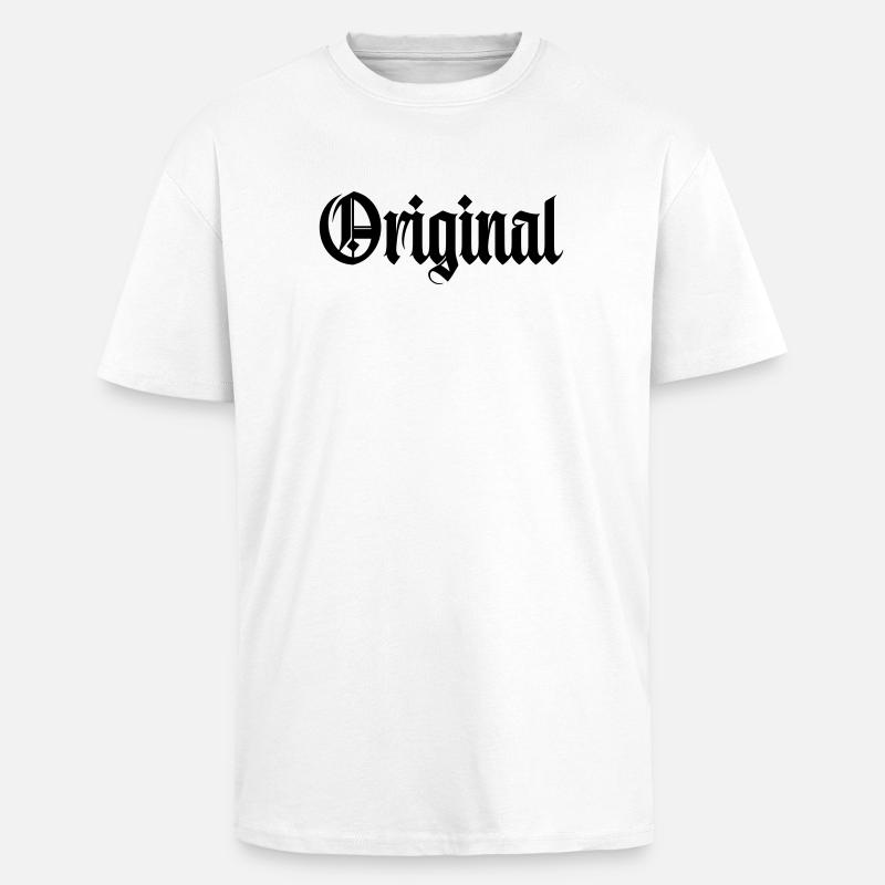 Original - Unisex Oversized Heavyweight T-shirt - white