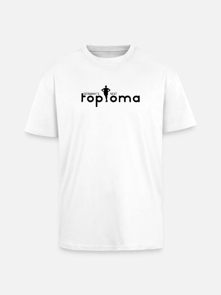 next top Oma - Oversized Heavyweight Unisex T-Shirt - Weiß
