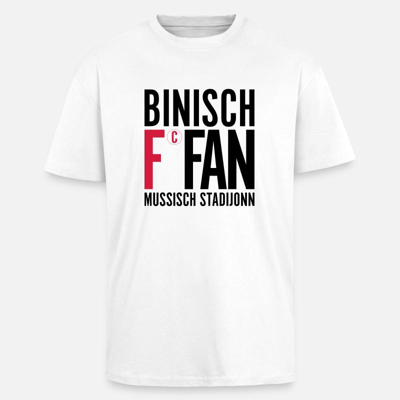 Stadijonn - Oversized Heavyweight Unisex T-Shirt - Weiß