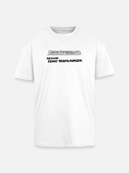 Meine Superkraft - Oversized Heavyweight Unisex T-Shirt - Weiß