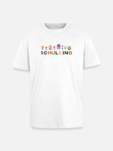 Schulkind - Oversized Heavyweight Unisex T-Shirt - Weiß
