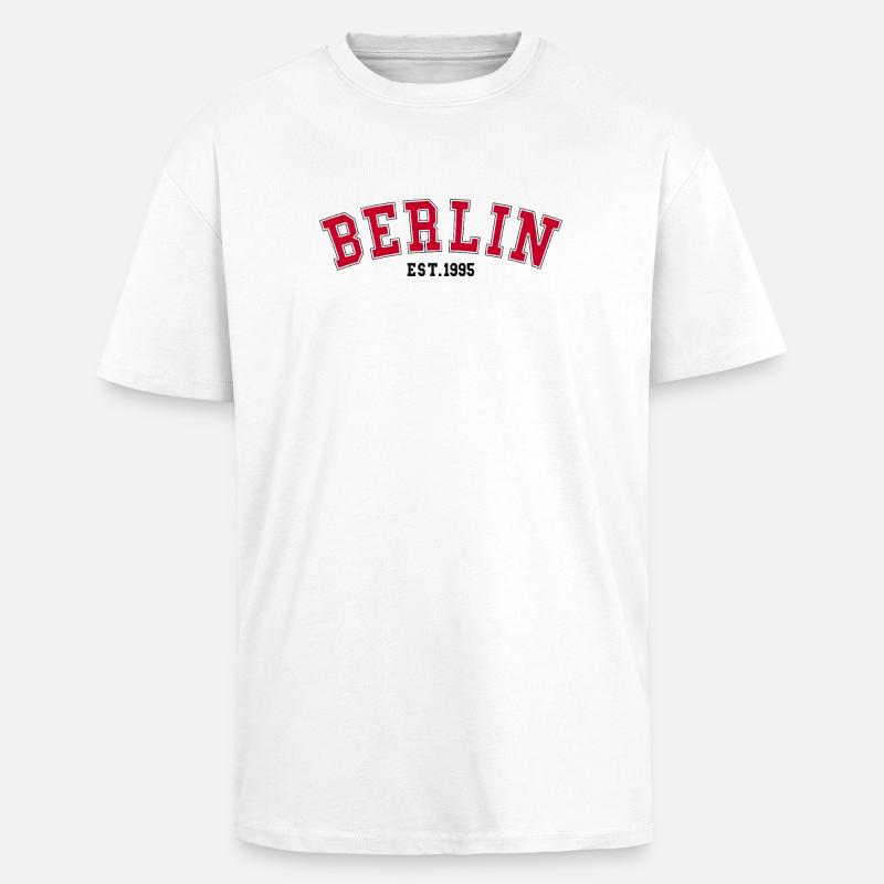 Berlin_Est_1995 - Oversized Heavyweight Unisex T-Shirt - Weiß