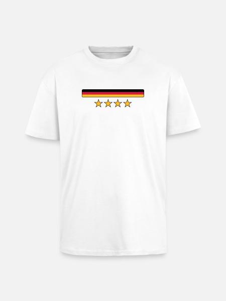 Deutschland - Unisex Oversized Heavyweight T-shirt - white