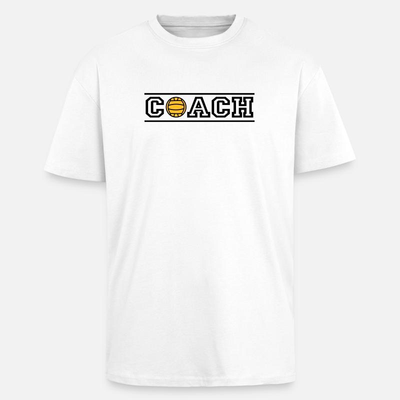 coach - Unisex Oversized Heavyweight T-shirt - white