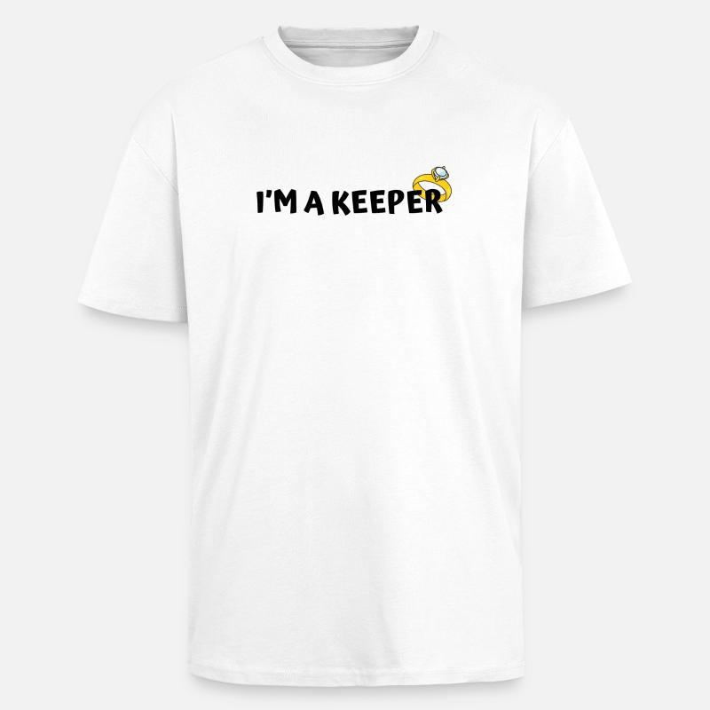 Engagement-Design - Oversized Heavyweight Unisex T-Shirt - Weiß