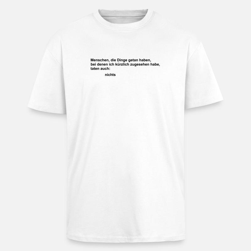 also done - Unisex Oversized Heavyweight T-shirt - white