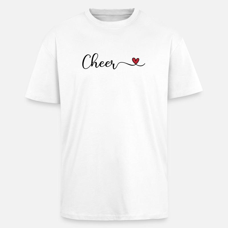 Acclamer - T-shirt unisexe oversize épais - blanc