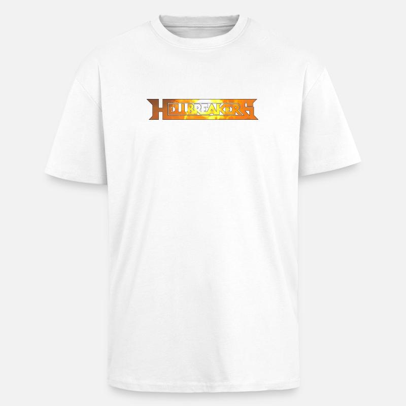 Hellbreakers - Unisex Oversized Heavyweight T-shirt - white
