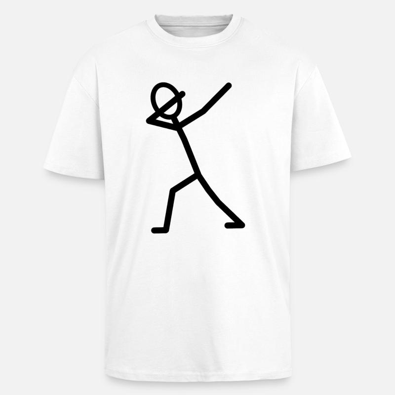 DAB DÄB Jubel Geschenkidee - Oversized Heavyweight Unisex T-Shirt - Weiß