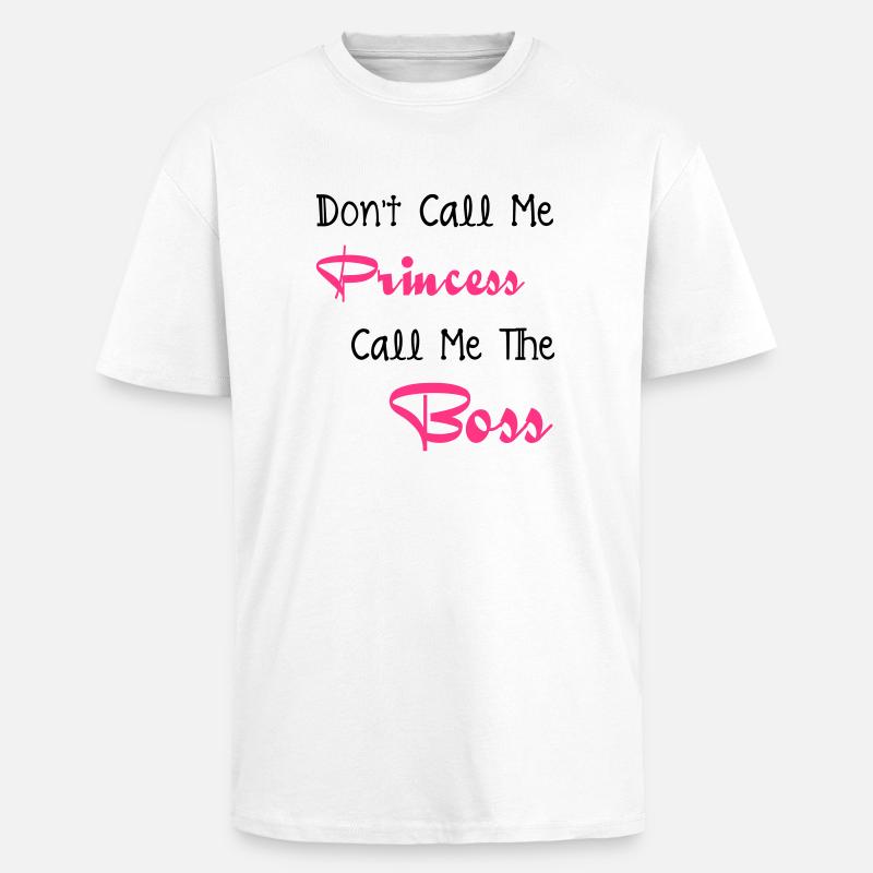 Boss - Unisex Oversized Heavyweight T-shirt - white