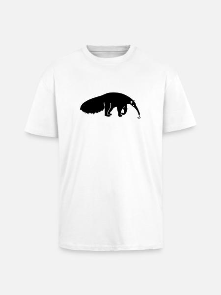 Anteater - Unisex Oversized Heavyweight T-shirt - white