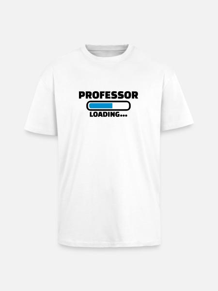 Professor - T-shirt unisexe oversize épais - blanc