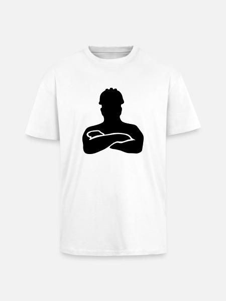 chef - Oversized Heavyweight Unisex T-Shirt - Weiß