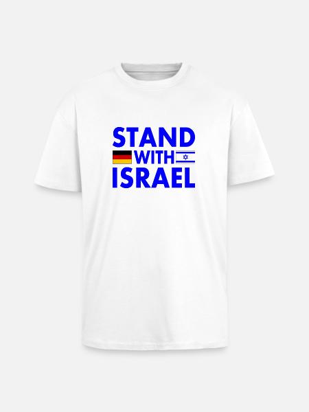 Israel - Unisex Oversized Heavyweight T-shirt - white