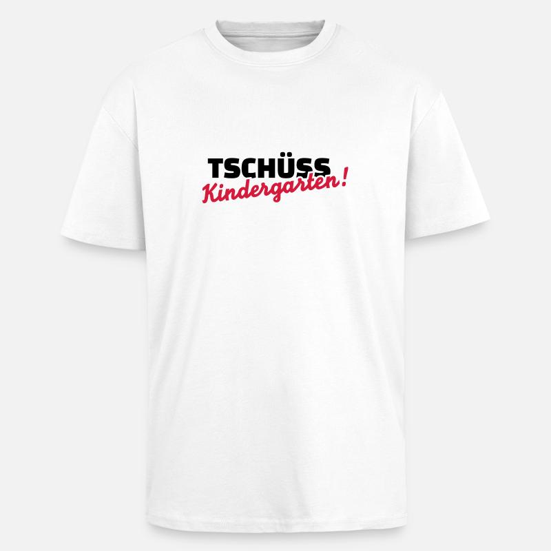 Einschulung - Oversized Heavyweight Unisex T-Shirt - Weiß