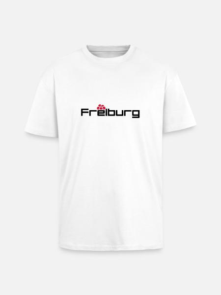 Freiburg - Oversized Heavyweight Unisex T-Shirt - Weiß