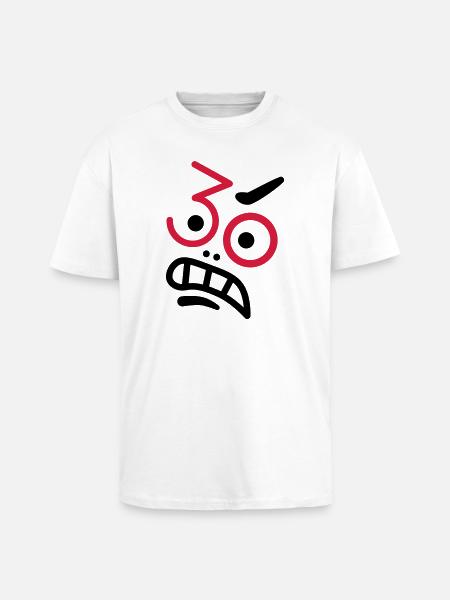 Ups, 30 years! - Unisex Oversized Heavyweight T-shirt - white
