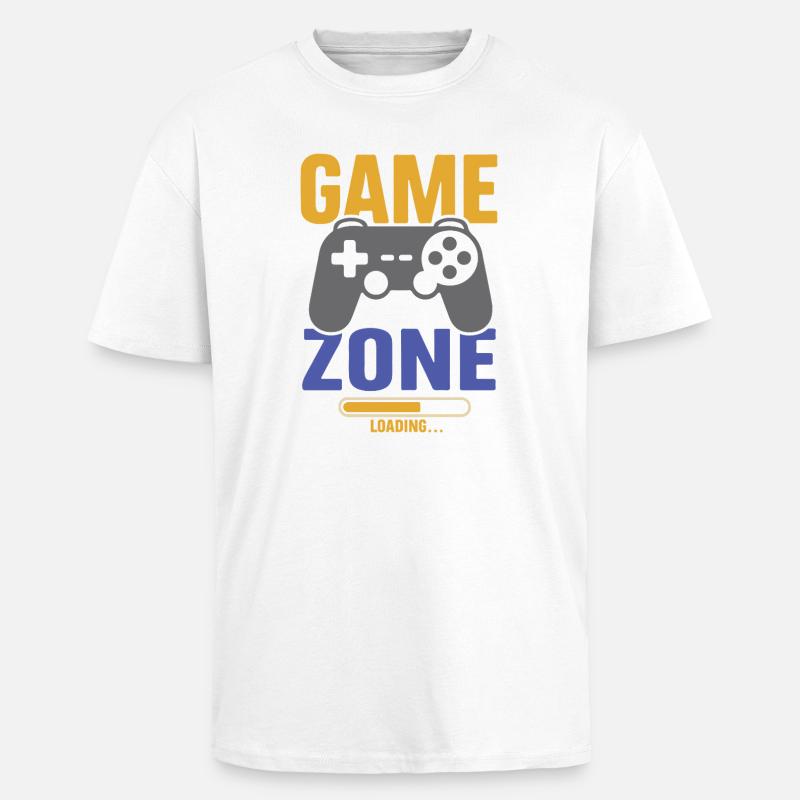 Game - Game Zone. Loading... - Unisex Oversized Heavyweight T-shirt - white
