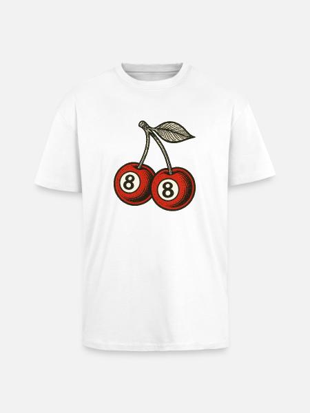 8 Bällebad - Oversized Heavyweight Unisex T-Shirt - Weiß
