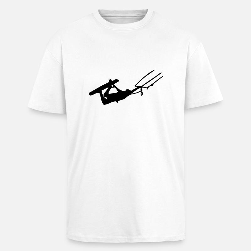 railey - Oversized Heavyweight Unisex T-Shirt - Weiß