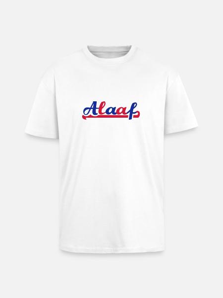 Alaaf - Oversized Heavyweight Unisex T-Shirt - Weiß