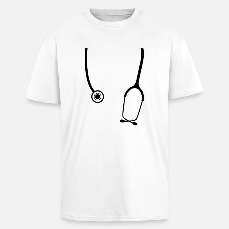 Arzt - Oversized Heavyweight Unisex T-Shirt - Weiß