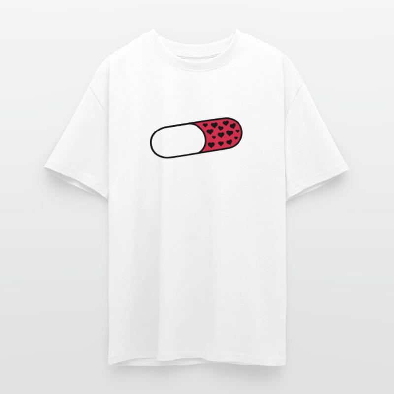pill Unisex Oversized Heavyweight T-shirt