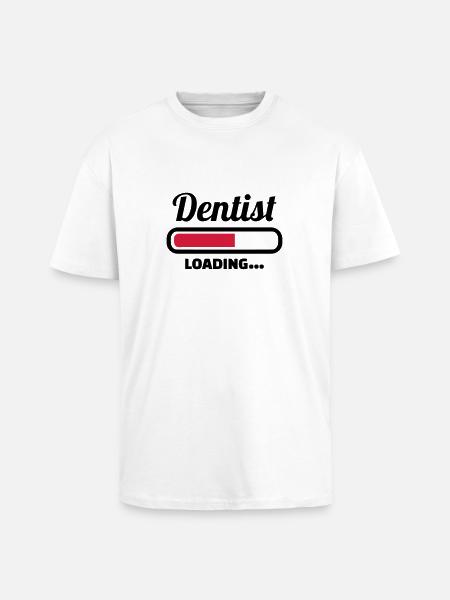Dentist - Unisex Oversized Heavyweight T-shirt - white