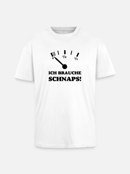 I NEED BEER - Unisex Oversized Heavyweight T-shirt - white
