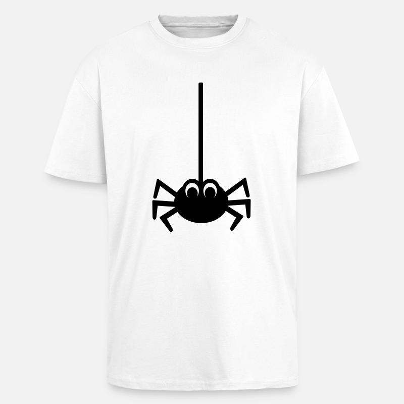 Spinne - Oversized Heavyweight Unisex T-Shirt - Weiß