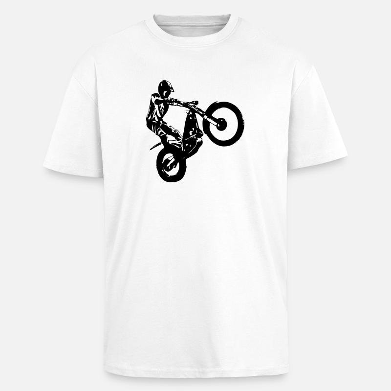 Trial - Oversized Heavyweight Unisex T-Shirt - Weiß