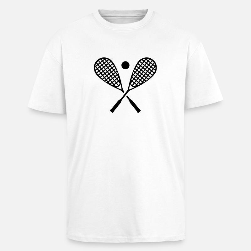 Squash - Unisex Oversized Heavyweight T-shirt - white