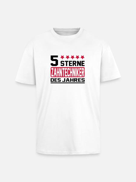 zahntechniker - Oversized Heavyweight Unisex T-Shirt - Weiß